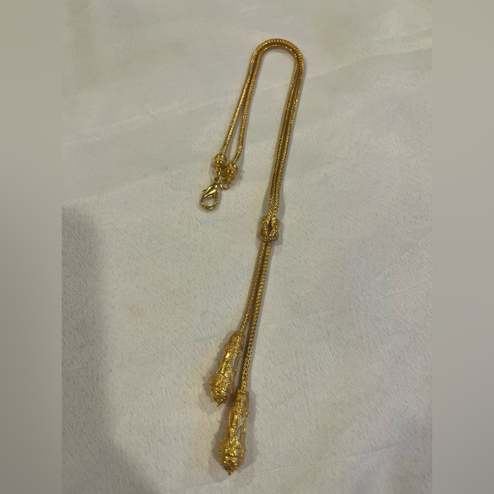 Vintage Elegant Gold Vermeil Necklace